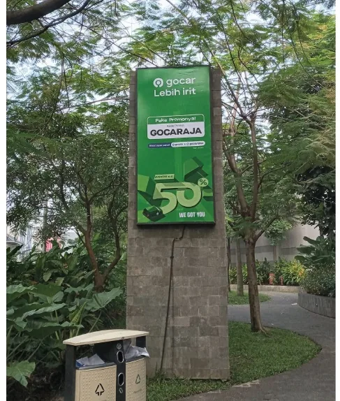 Gojek Paskal 23 Branding