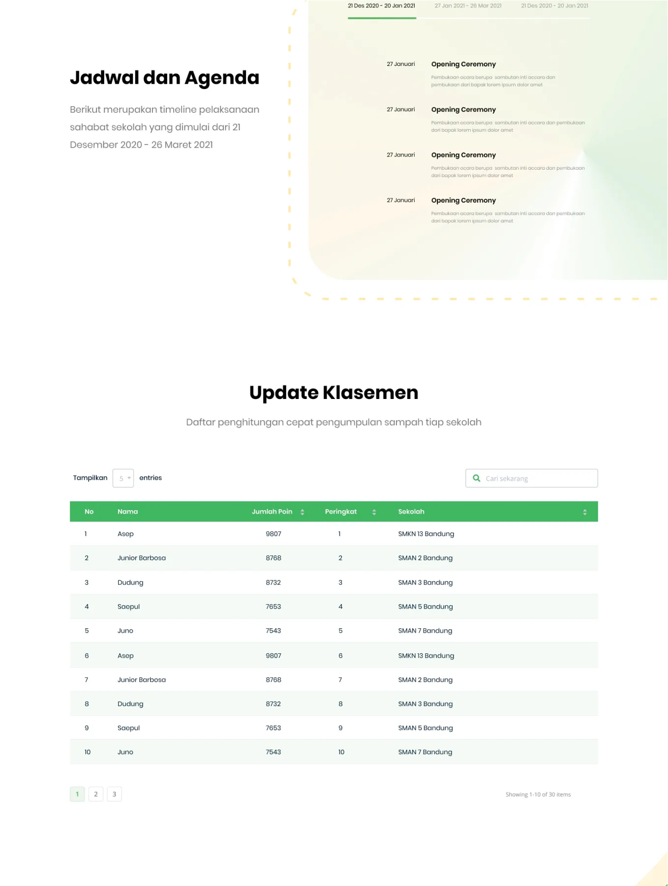 Gojek Sahabat Sekolah 3.0 Website