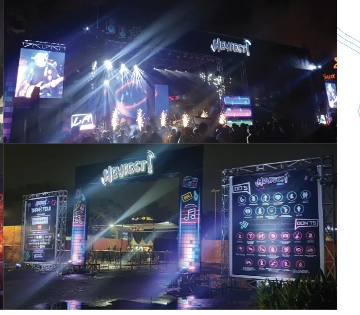 Heyfest Bekasi Event Decoration